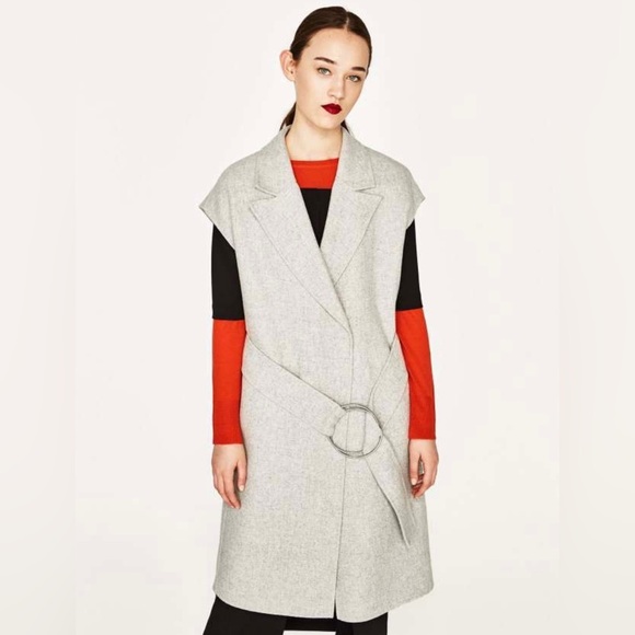 Zara Wool Vest size Small - Picture 5 of 5